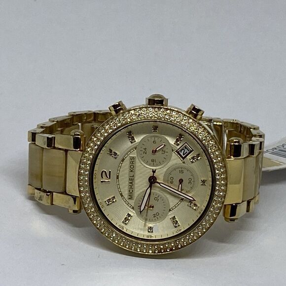 Michael Kors Parker MK5632 Womens Stainless Steel Analog Dial Quartz Watch UC459 - Picture 7 of 12